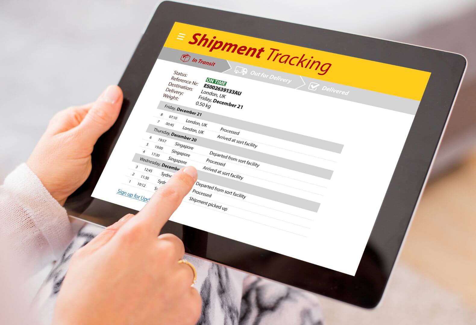 How to improve customer experience with shipment notifications