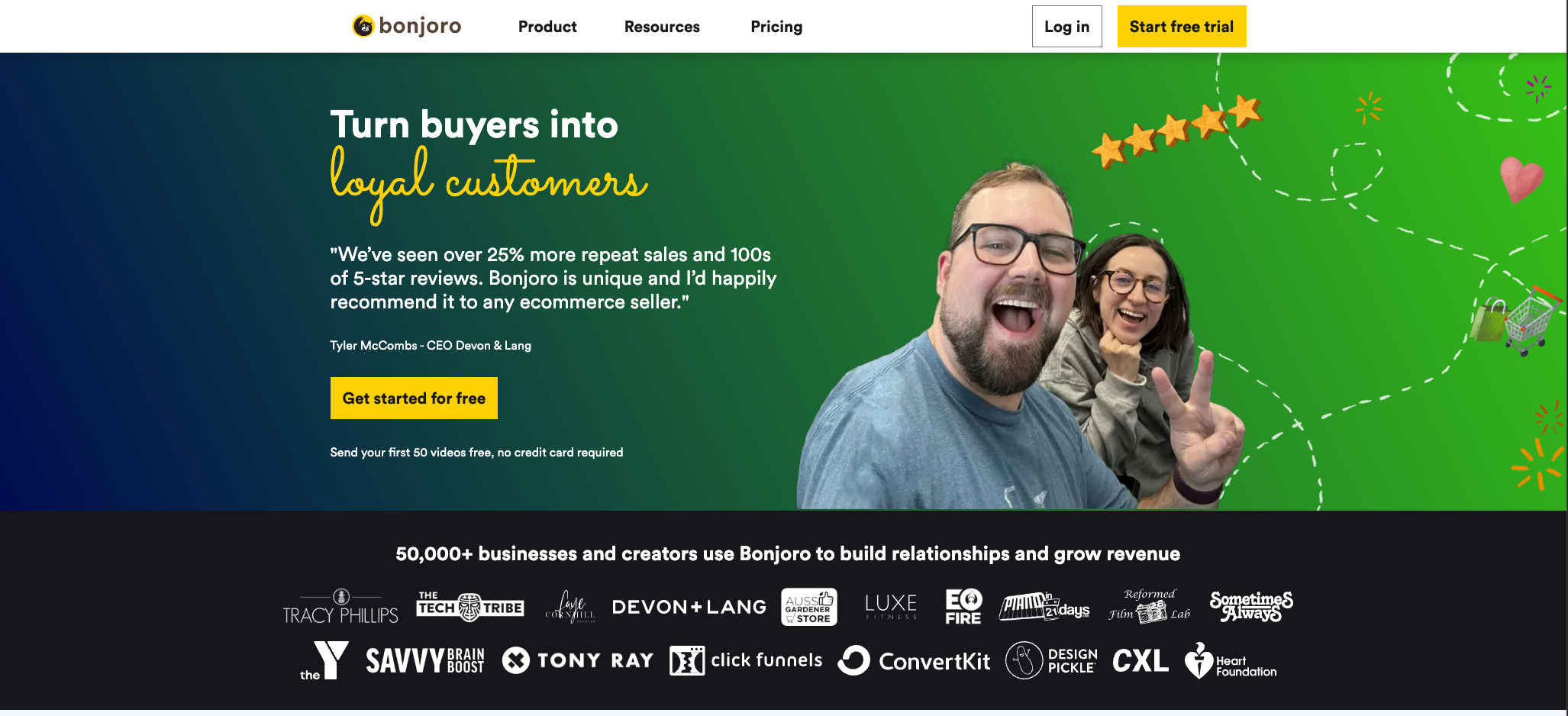 Bonjoro: Thank You Videos