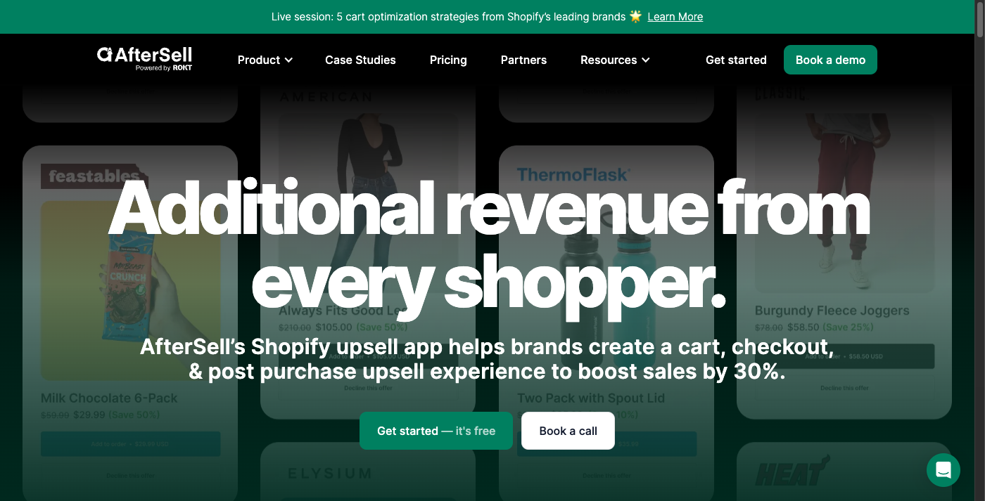 AfterSell Post Purchase Upsell