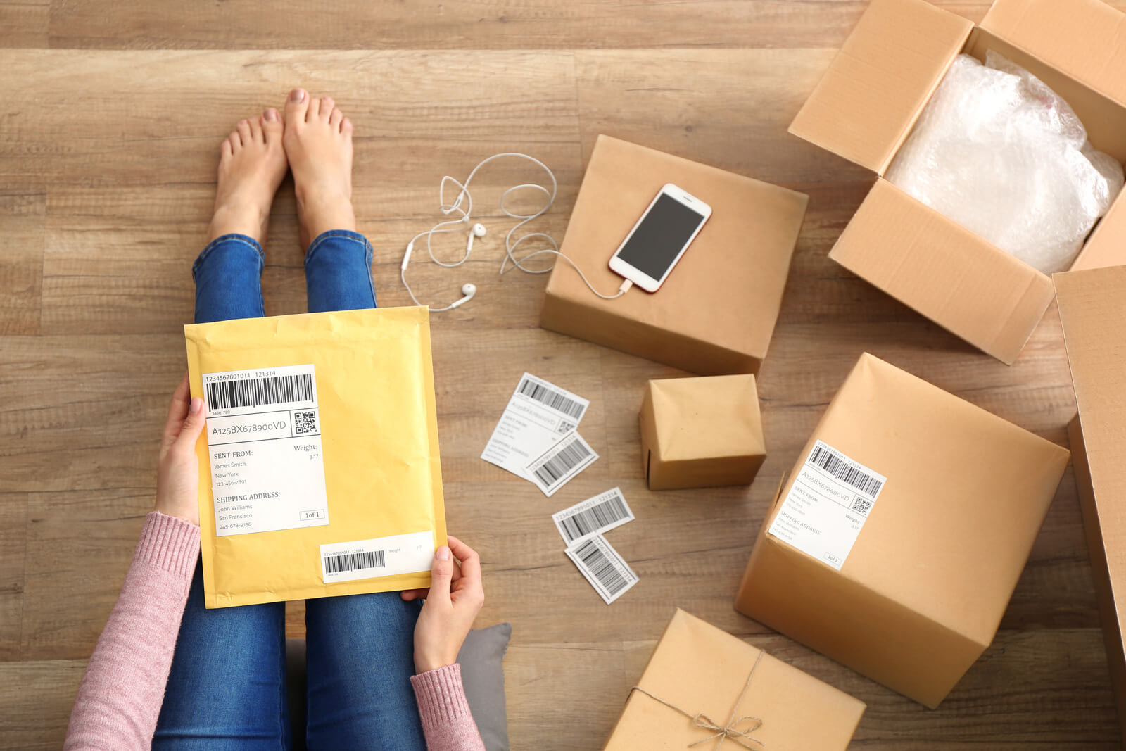 Free Shipping Supplies from USPS, UPS, FedEx, and DHL