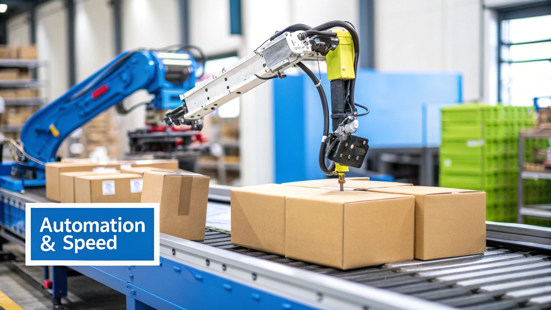 Three different icons representing in-house, dropshipping, and 3PL fulfillment models